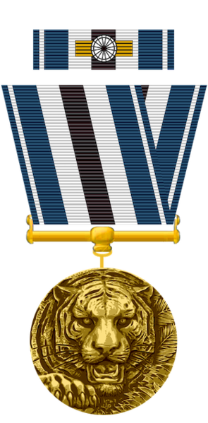 Fichier:MédailleGrandOfficierOrdreRoyal LIV.png