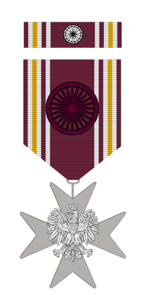 Fichier:MedailleChevalierOdreAigleArgent EDO.png