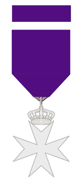 Fichier:MédailleChevalierOdreCouronne ZOL.png