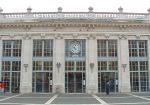 Vu extérieure de la gare de Scanie